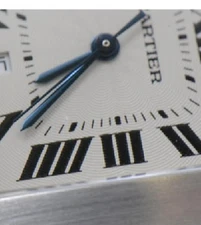 Cartier Tank Francaise LM K18 Yellow Gold Men's Automatic Watch Square Dial