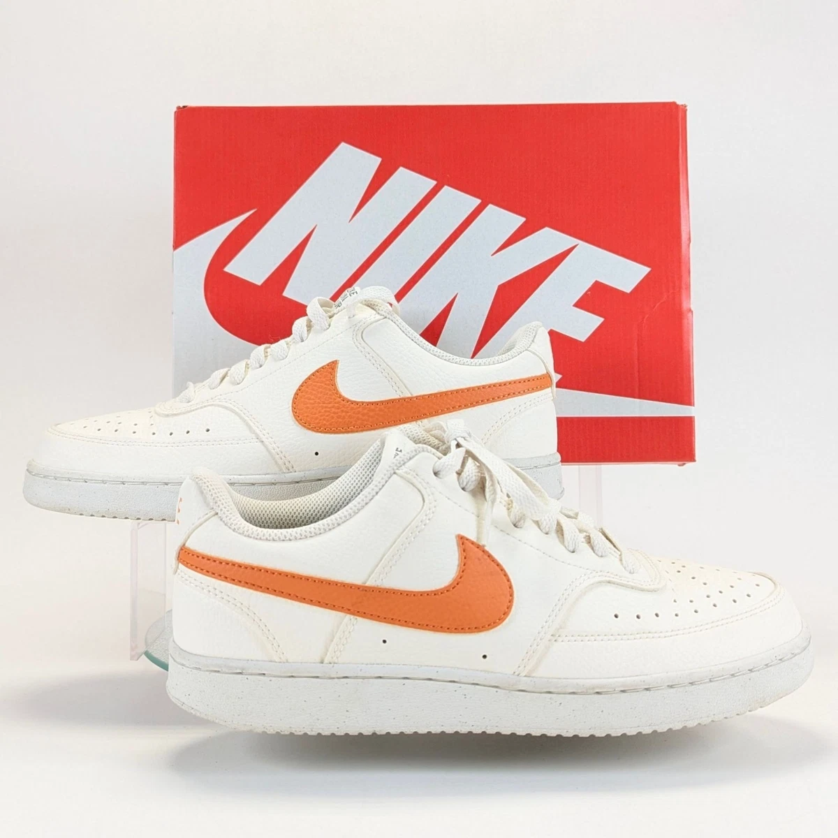 NIKE Court Vision Low Next Nature \'Sail Hot Curry\' Sneakers Size 8 Nike Court Vision Next Nature Low Sail Hot Curry for Sale  main image 2