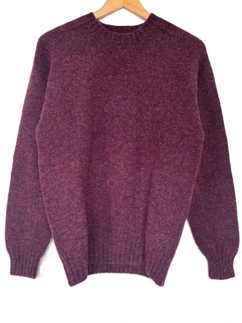 Gents Shetland Sweaters Saddle Shoulder Made in Scotland