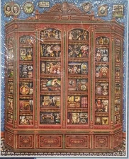 Yesterdays Curio Cabinet 500 Piece Jigsaw Puzzle Springbok / New Sealed !       