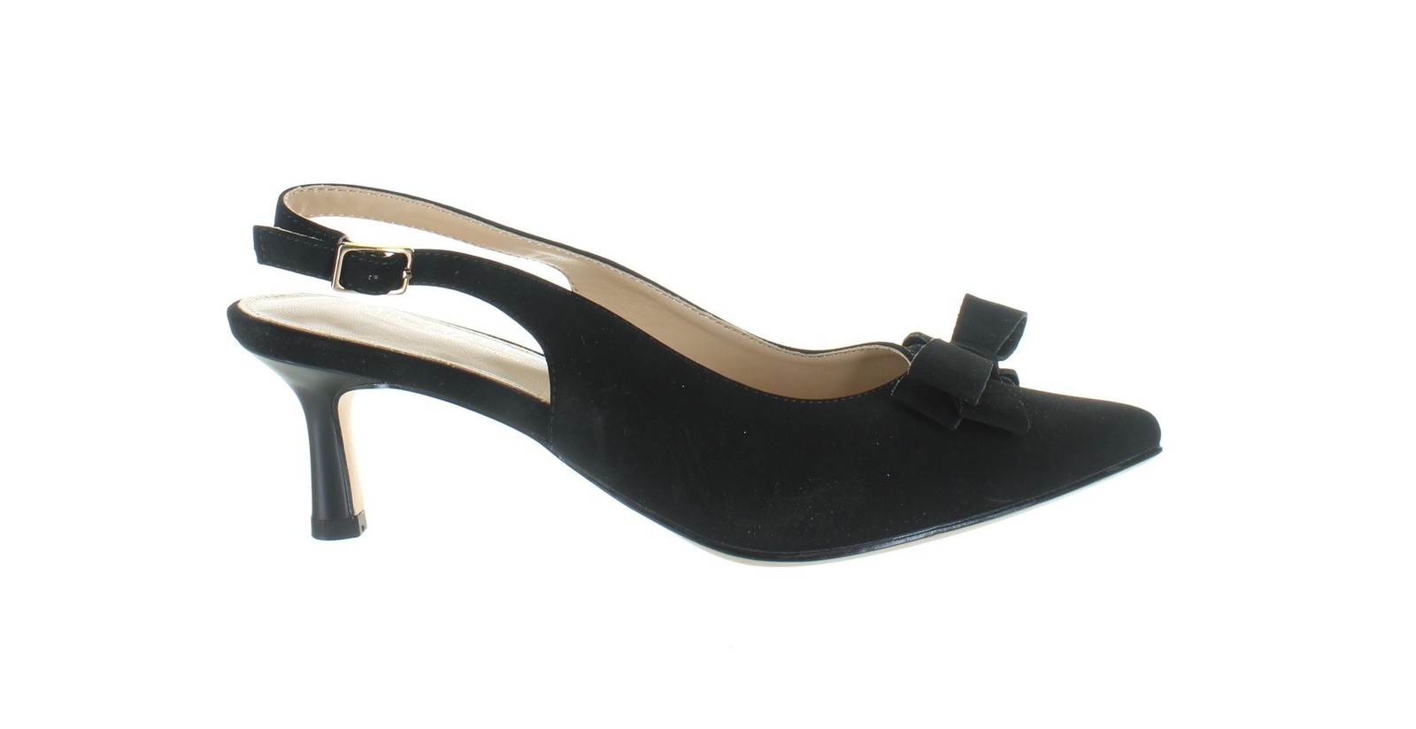 Michael Shannon Womens Savoye Black Slingbacks Size 8 (7831496)