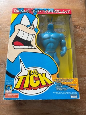 The Tick Talking Tick 1994 Bandai 16'' Poseable Figure NEW 6 Super Phrases
