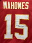 Patrick Mahomes Signed #15 Kansas City Chiefs NFL Jersey FSG COA MVP 3x SB Champ