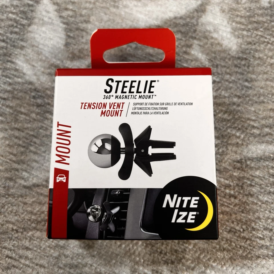 Nite Ize Steelie 360° Magnetic Mount Tension Vent Mount New NIP - Image 3 of 4