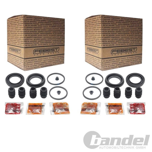 2X Febest Reparatursatz Bremssattel Hinten Passend FüR Mazda CX-7 CX-9-image