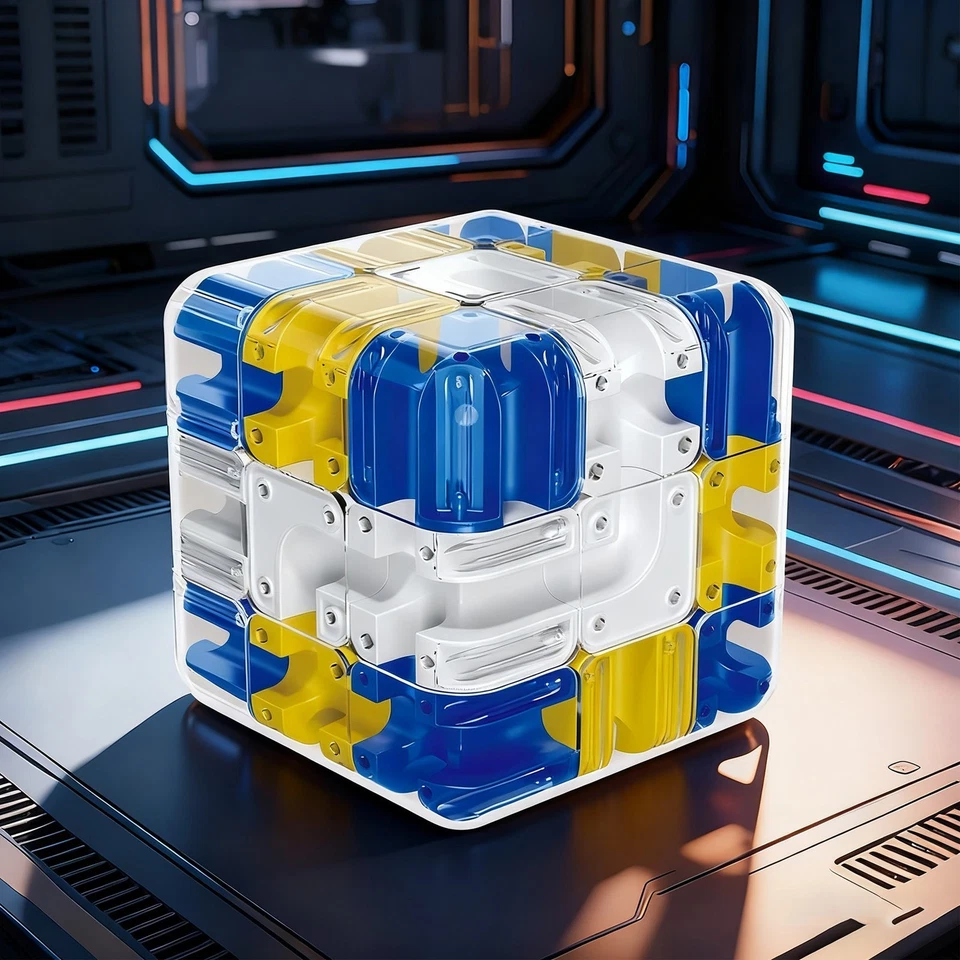 Großer 3D-Labyrinth-Puzzlewürfel – Spannendes Denkspielzeug zur Verbesserung - Bild 2 von 4