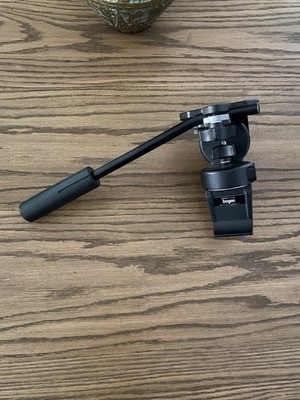 Bogen Manfrotto 3126 Micro Fluid Head w/ Bogan 3292 Window Mount Clamp