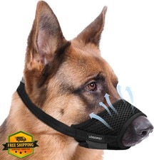 Dog Muzzle Nylon Soft L German Shepherd Barking