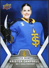 KRISTEN CAMPBELL - 2024-25 Upper Deck PWHL SHOWCASE Base - Toronto Sceptres