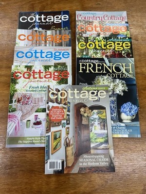 The Cottage Journal Magazine Lot of 9 2015-2024 French Country Cottage Home