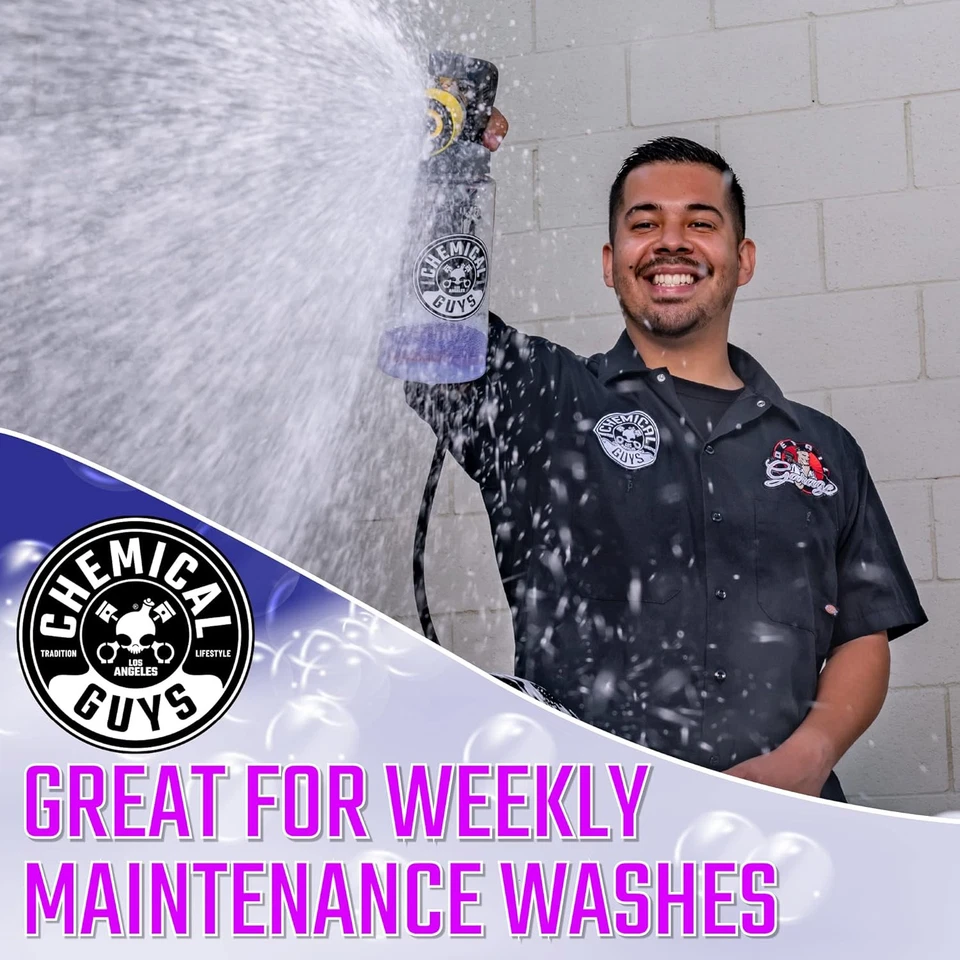 Chemical Guys CWS207 Extreme Bodywash & Wax Foaming Car Wash Soap, (Works with - Image 3 of 4