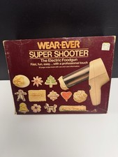 Wear-Ever Super Shooter 70123V Electric Cookie Press Tested Works  Complete!
