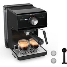 Cafetera Expreso Krups Authentic Xp381810/ 1140w/ 15 Bares/negra