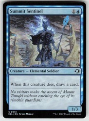 Summit Sentinel #73 Foil Lorwyn Eclipsed