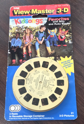 View Master 3D Teels - Kidsongs With Billy & Ruby Biggle