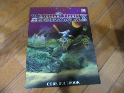 D&D D20 Goodman Games Dinosaur Planet Broncosaurus Rex Core Rulebook