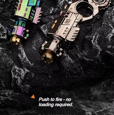 Metal Alloy Shell-Ejecting Toy Pistol Set Fun Shooting Sensory Toy Stress