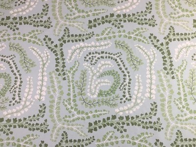 Harlekin Gardinenstoff 'Fayola' 2,5m Seeglas/Klee/Erwachen - Leinenmischung