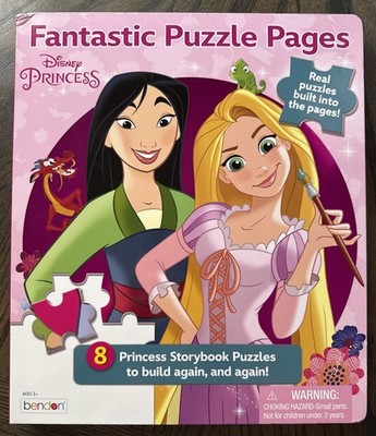 Disney Princess Fantastic Puzzle Pages