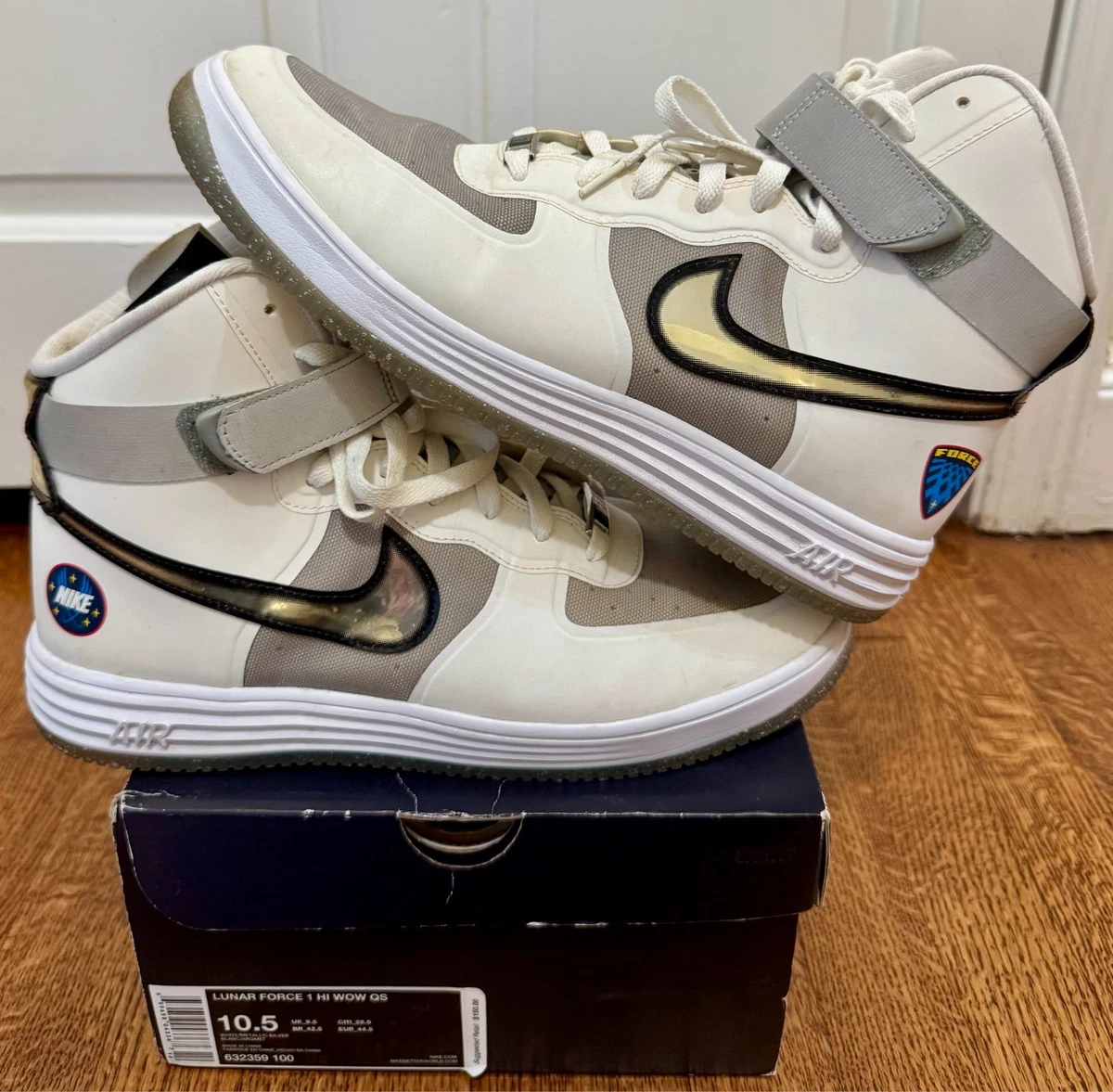 Nike Lunar Force 1 Hi WOW QS Space Pack for Sale | Authenticity