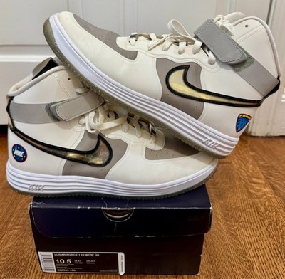 2013 Nike Lunar Force 1 Hi WOW QS Space Pack Size 10.5 Used with Box 632359-100