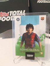 Diego Maradona /75 – Going Global – FC Barcelona – Numbered Parallel – Topps T
