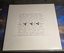 Eden I Think You Think Too Much Of Me  Clear Vinyl LP 