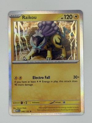 Raikou 048/132 Holo Mega Evolution