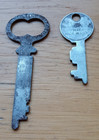 2 Vintage EAGLE Lock Co Terryville Keys — photo 1