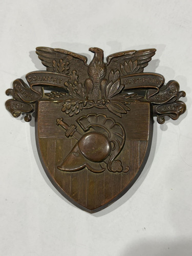 Rare Antique West Point U.S.M.A. Brass Insignia Badge – 19th/20th Century... - Picture 7 of 11