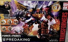 Transformers Power of the Primes Predaking COMPLETE IN BOX Titan Class