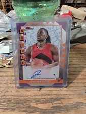 2024-25 Topps Finest Jonathan Mogbo RC Rookie Finest Autograph #RFA-JM Raptors