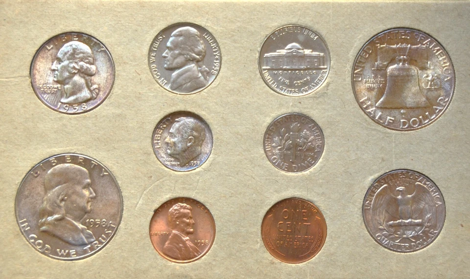 1958 Philadelphia & Denver Double Mint Sets - Image 3 of 4