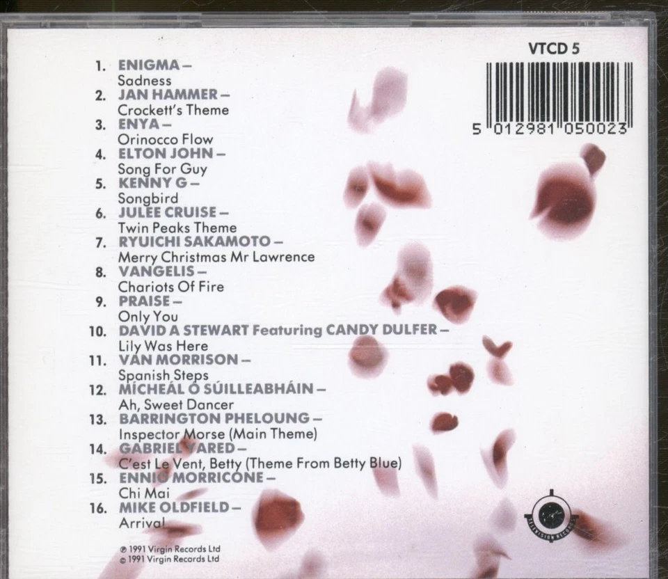 Verschiedene Künstler Moods CD UK Virgin Television 1991 VTCD5 - Bild 2 von 3