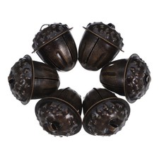 20 Pcs Antique Bronze Metal Jingle Bells Rustic for Farmhouse Christmas Tree