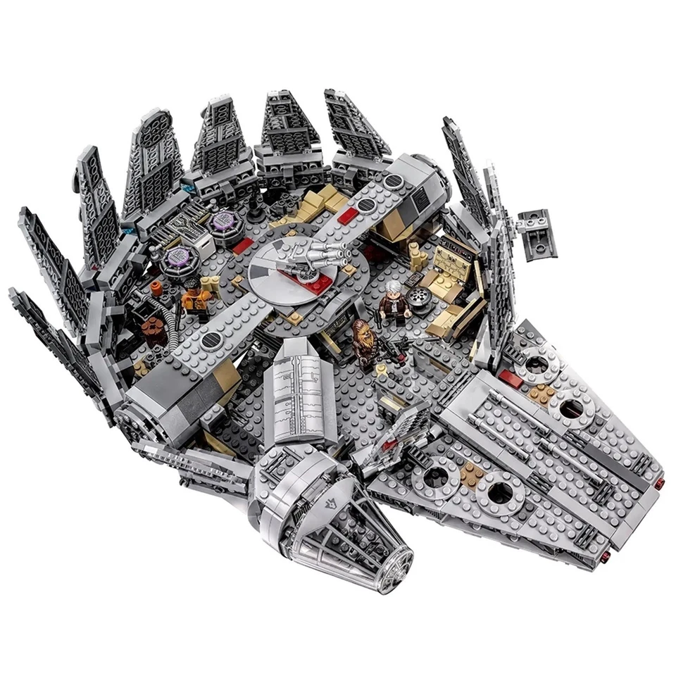 NUEVO LEGO Star Wars 75257: Juego Halcón Milenario Sellado de Fábrica Foto 3 de 4