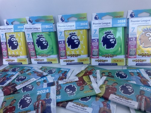 Panini Premier League 2023/24 Adrenalyn XL BUNDLE X50 SEALED PACKS TINS + LIM ED - Picture 16 of 24