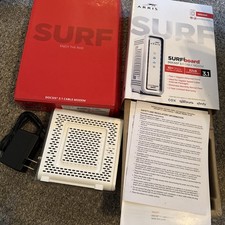 ARRIS SURFboard SB8200 DOCSIS 3.1 Cable Modem Gigabit Ethernet
