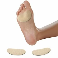 NEW Premium Adhesive Moleskin Kidney Metatarsal Pads - 3 Inches - Bulk