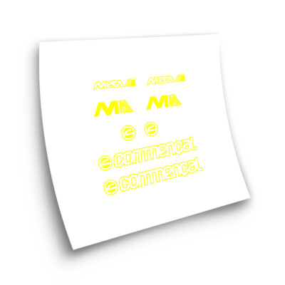 STAR SAM  PEGATINAS CUADRO Commencal Meta  ADHESIVOS STICKER FRAME DECALS BIKE
