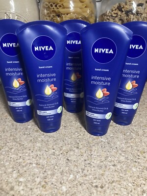 5 x Nivea intensive Feuchtigkeit Handcreme 100ml