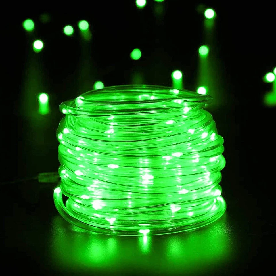 Solar LED Rope Light Outdoor Waterproof Fairy String Light Christmas Decoratio - Image 3 of 4