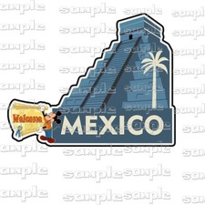 Disney Welcome to Mexico zzdq Premade Scrapbook Page Paper Piece die cut