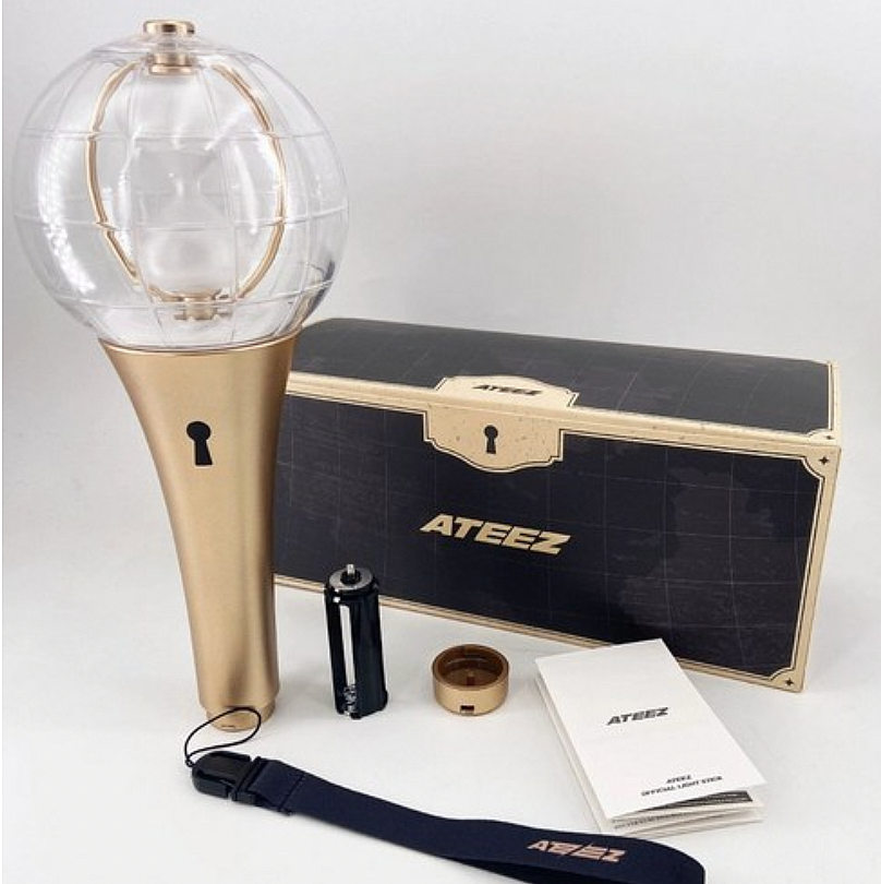 ATEEZ OFFICIAL LIGHT STICK VER. 2 Strap + Tracking | eBay