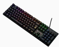 Surefire Kingpin M2 Tastiera Meccanica Da Gaming Italiana, Gaming Multimedia Keyboard Full Size, Tastiera Rgb Con Illuminazione, 100% Tasti Anti-Ghosting, Layout Italiano Qwerty - 2