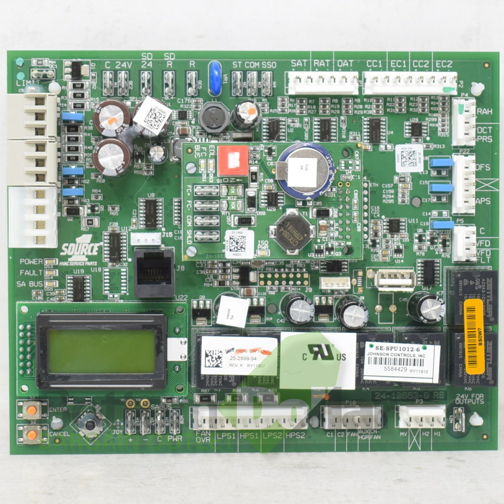 York Johnson Controls SE-SPU1012-6 5584429 25-2899-94 S1