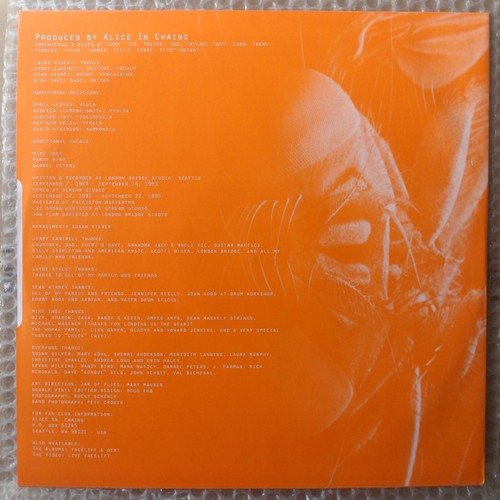 ALICE IN CHAINS - JAR OF FLIES / SAP - 2x12" - Columbia 1994 - orange/blue vinyl - Foto 6 di 13