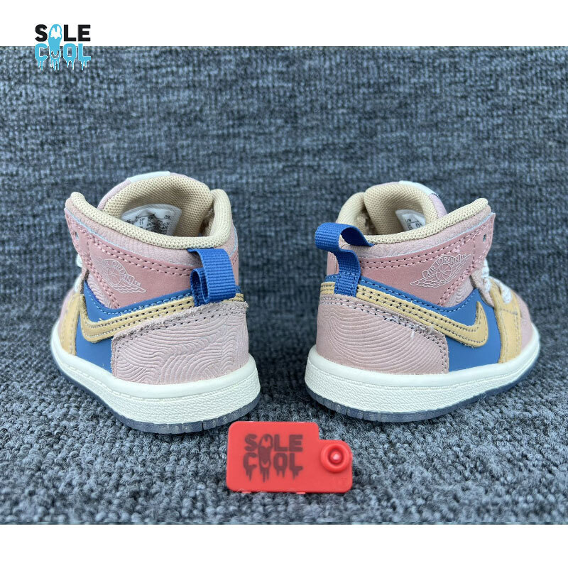 NIKE AIR JORDAN 1 AJ1 MID TD TODDLERS Shoes FN7539-400 | eBay