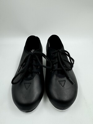 Bloch Childrens Dance Now Black Jazz Tap Shoes Kids Size 8.5