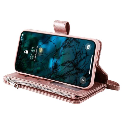 For iPhone 12 11 Pro Max SE 8 7 6s Magnetic Detachable Wallet Leather Case Cover - Picture 18 of 55
